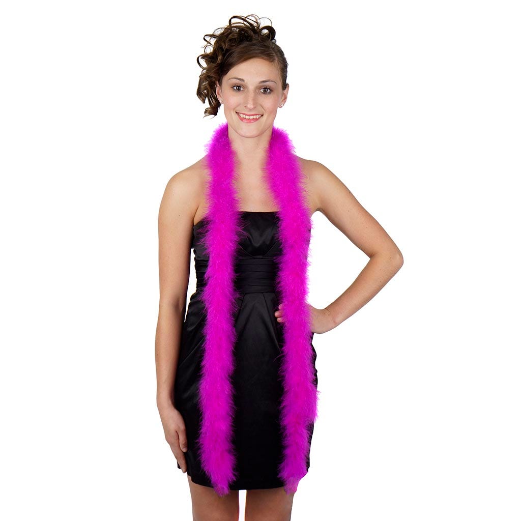 Marabou Feather Boa - Mediumweight - Very Berry - Marabou Boa