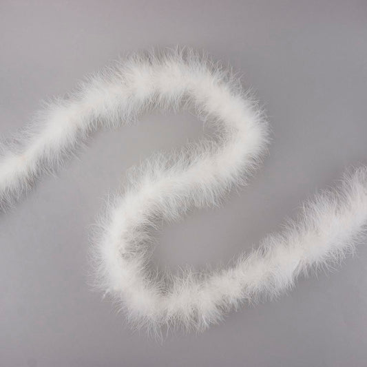 Marabou Feather Boa - Mediumweight - White - Marabou Boa