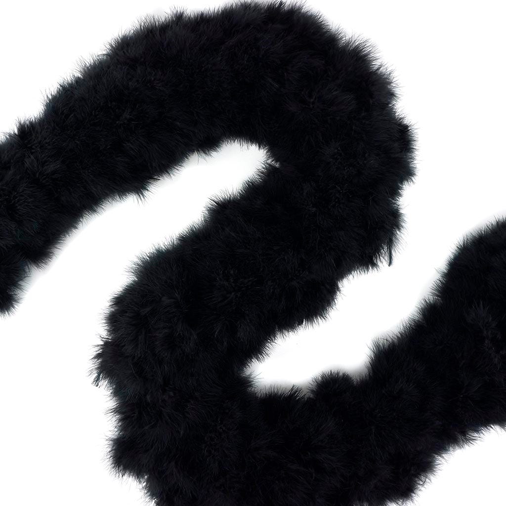 Marilyn Feather Boa - Black - Marabou Boa