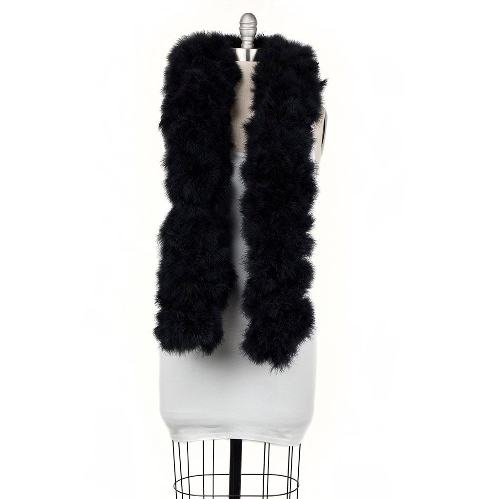 Marilyn Feather Boa - Black - Marabou Boa