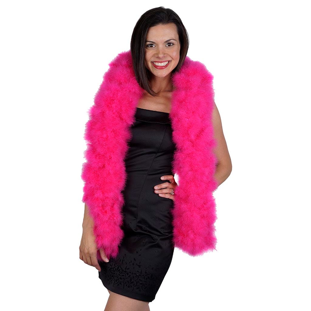 Marilyn Feather Boa - Shocking Pink - Marabou Boa