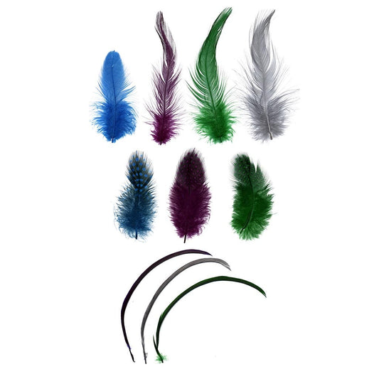 Midnight Gem Feather Mix - Midnight Gem Mix - Feathers