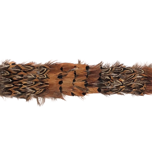 Natural Ringneck Pheasant Tape Female and Dark Heart 1.5 inch 3yd Roll