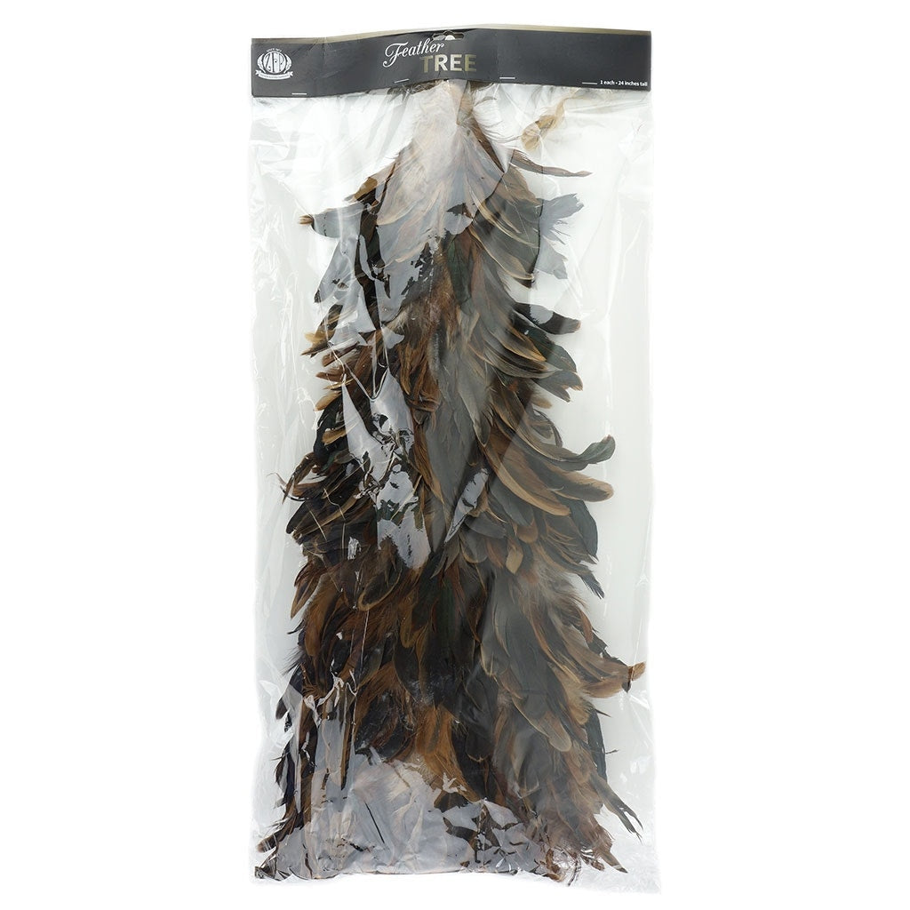 Natural Schlappen Feather Tree 24’’ - Feathers