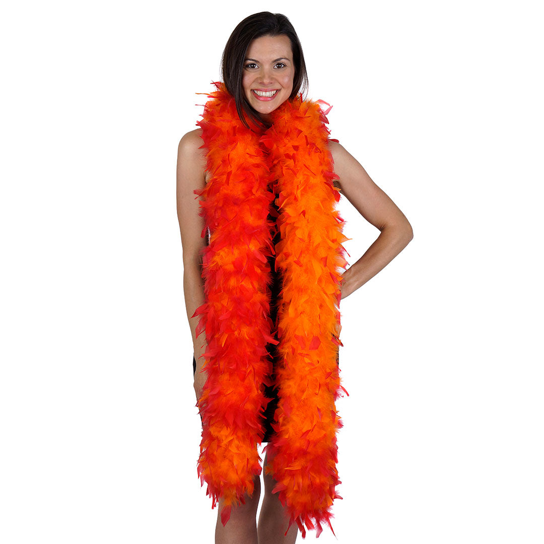 Tipped Chandelle Feather Boa - Heavyweight