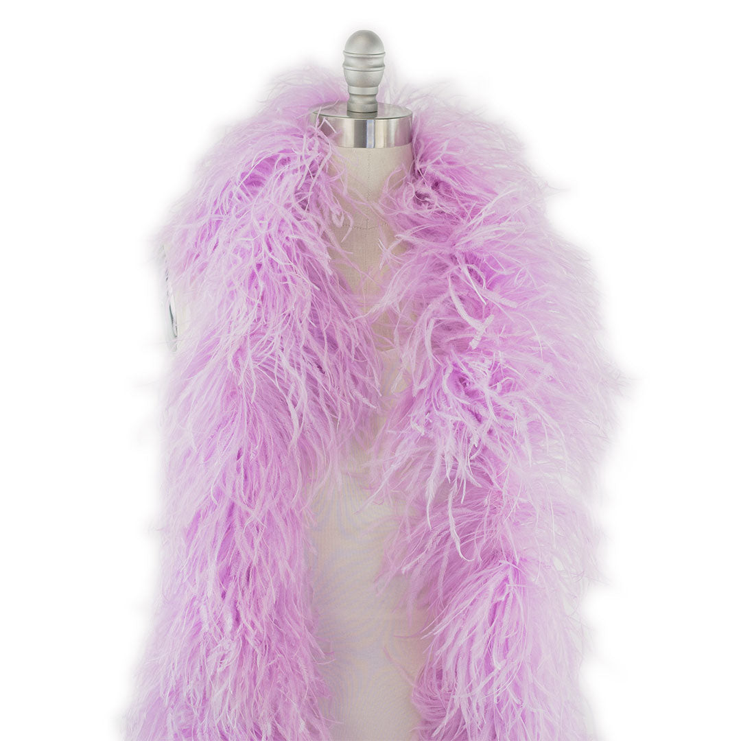 Orchid Lilac 6 Ply Ostrich Feather Boa