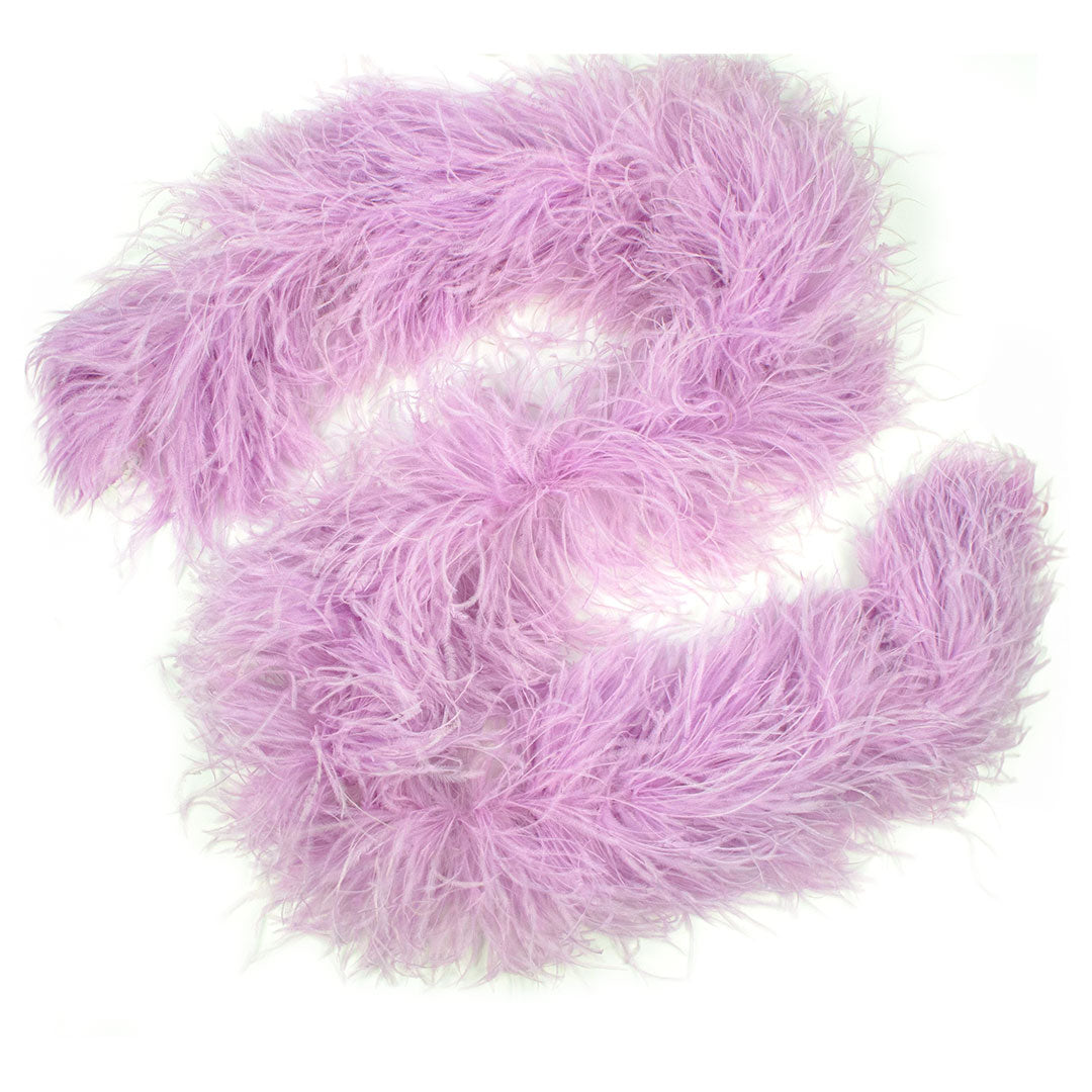 Orchid Lilac 6 Ply Ostrich Feather Boa