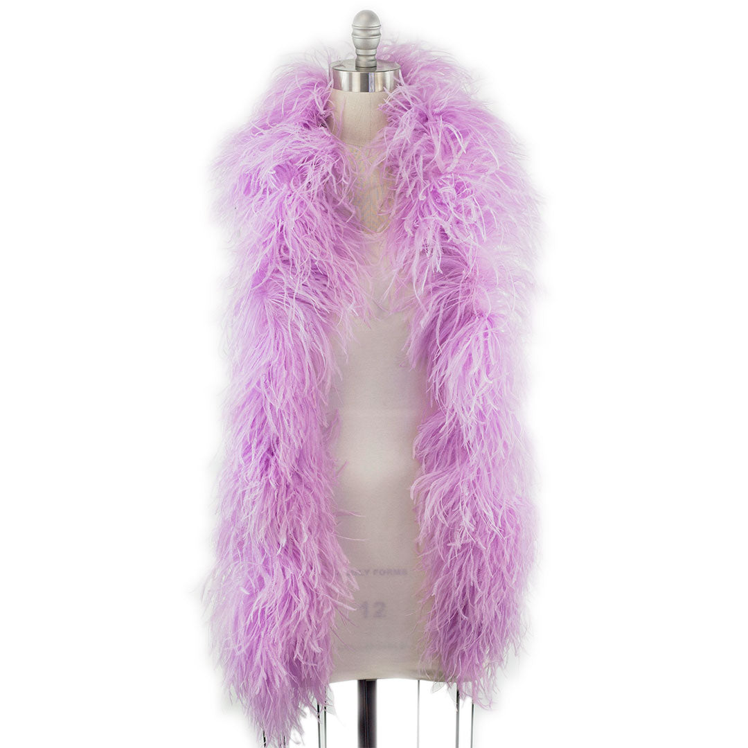 Orchid Lilac 6 Ply Ostrich Feather Boa