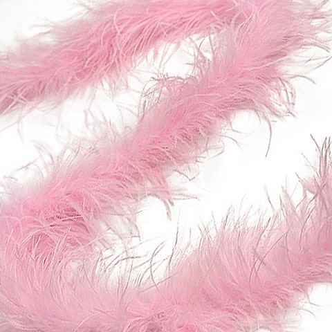 Ostrich Feather Boa - Value Two-Ply - Candy Pink - Ostrich Boa