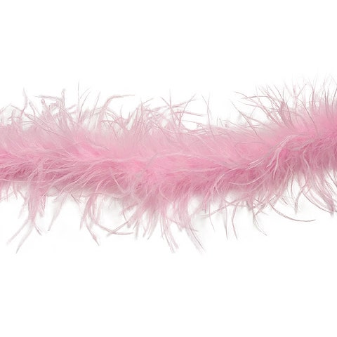 Ostrich Feather Boa - Value Two-Ply - Candy Pink - Ostrich Boa