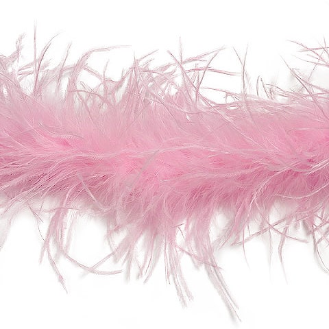 Ostrich Feather Boa - Value Two-Ply - Candy Pink - Ostrich Boa