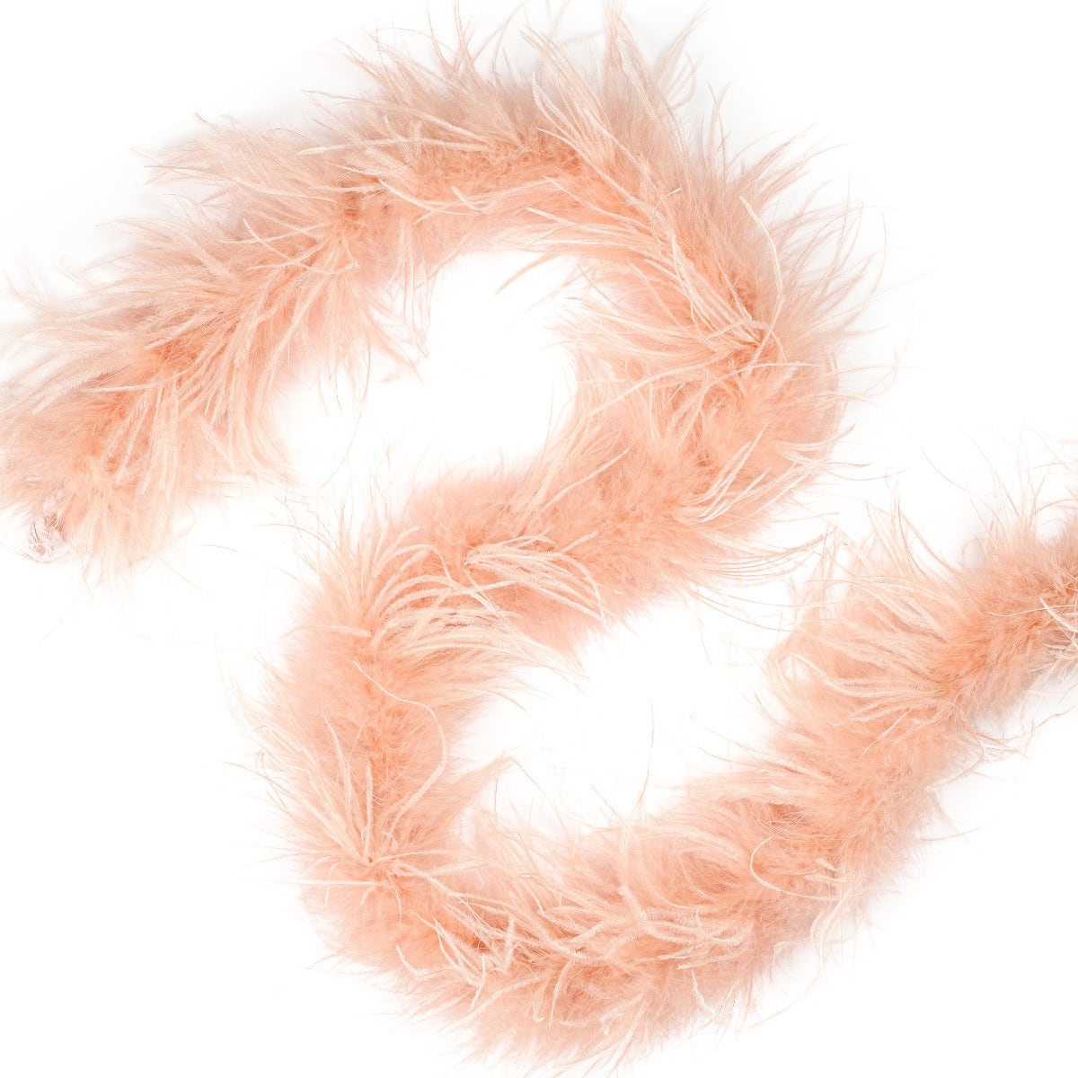 Ostrich Feather Boa - Value Two-Ply - Champagne - Ostrich Boa