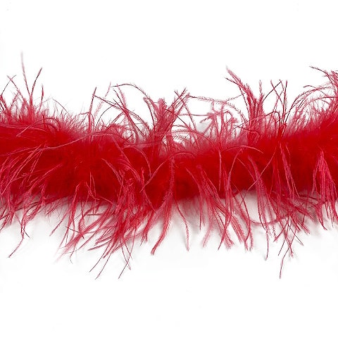 Ostrich Feather Boa - Value Two-Ply - Coral - Ostrich Boa