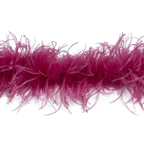 Ostrich Feather Boa - Value Two-Ply - Raspberry Sorbet - Ostrich Boa