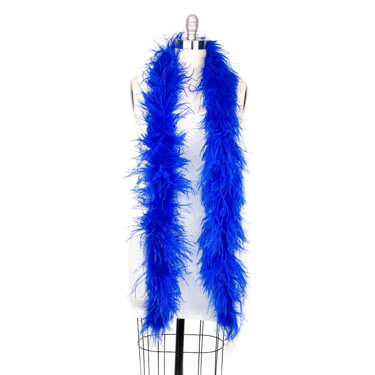 Ostrich Feather Boa - Value Two-Ply - Royal Blue - Ostrich Boa