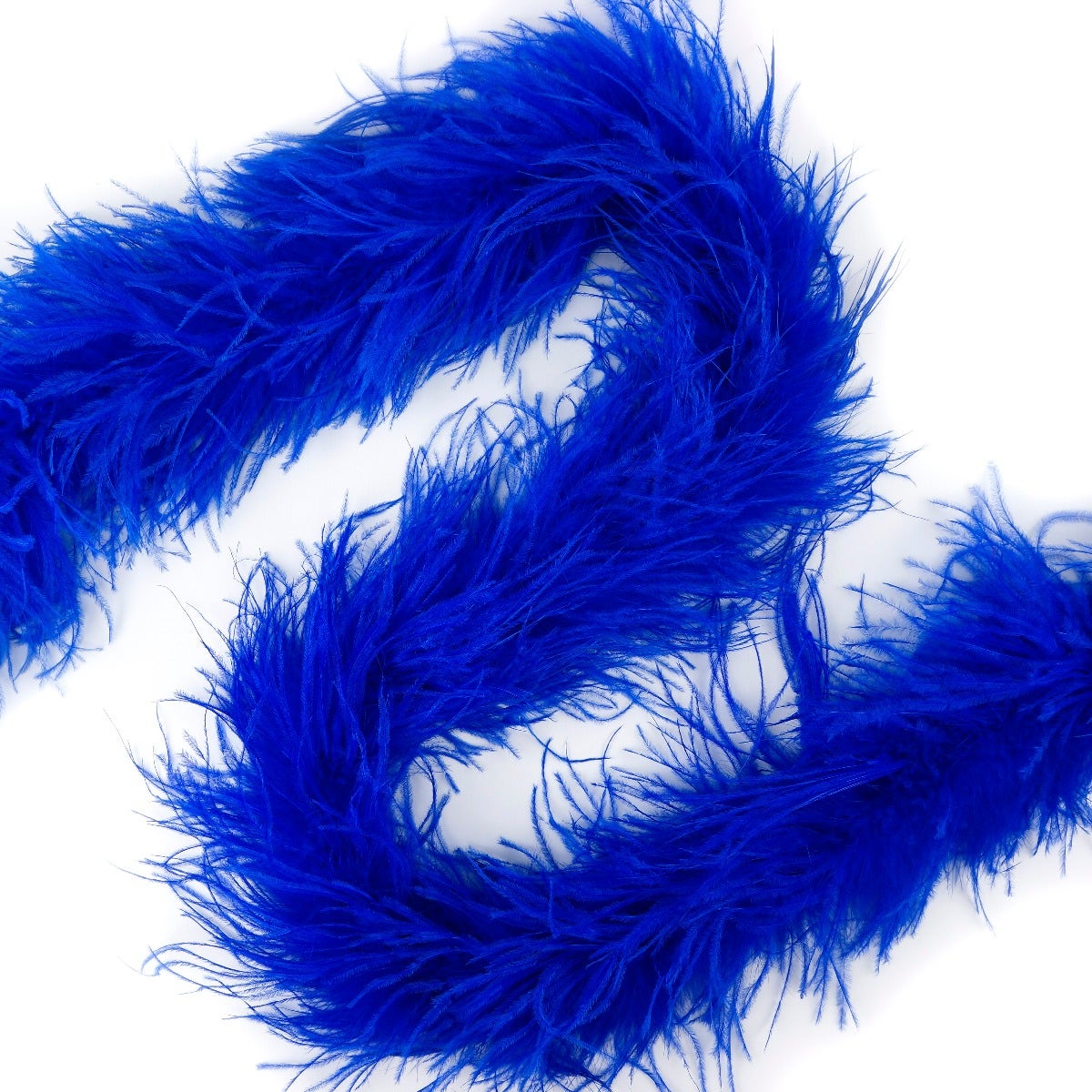 Ostrich Feather Boa - Value Two-Ply - Royal Blue - Ostrich Boa