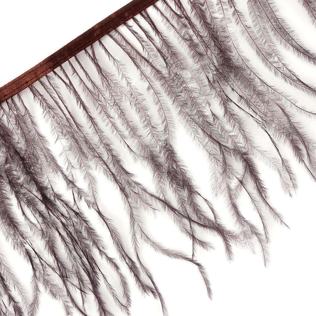 Ostrich Feather Fringe.50PLY - Feathers