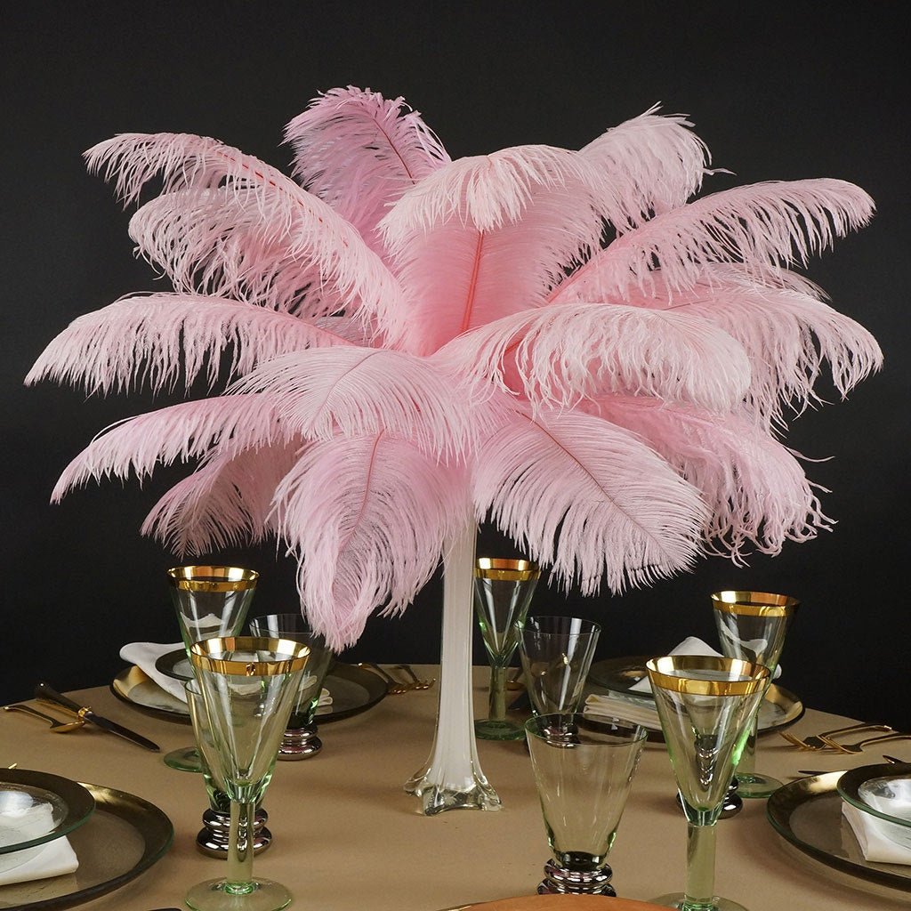 Ostrich Feathers 13-16’’ Drabs - Candy Pink - Ostrich Feathers