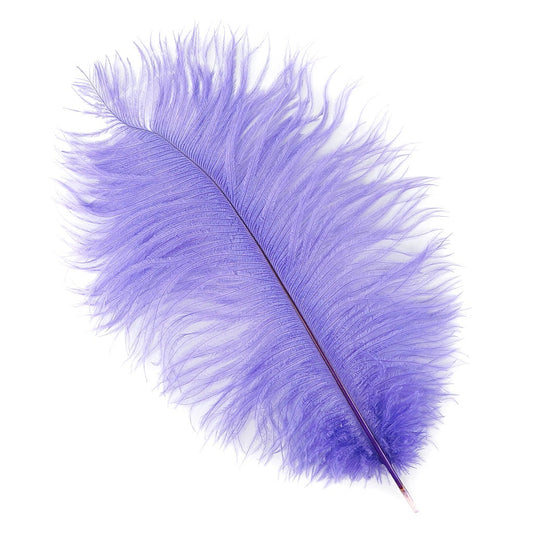 Ostrich Feathers 13-16’’ Drabs - Lavender - 1 piece - Ostrich Feathers