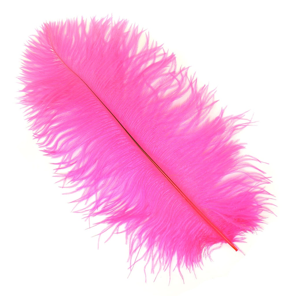 Ostrich Feathers 13-16’’ Drabs - Pink Orient - 1 piece - Ostrich Feathers