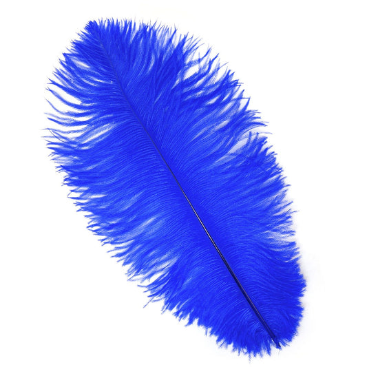 Ostrich Feathers 13-16’’ Drabs - Royal - 1 piece - Ostrich Feathers