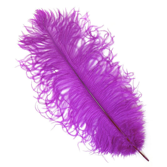 Ostrich Feathers 13-16’’ Drabs - Very Berry - 1 piece - Ostrich Feathers