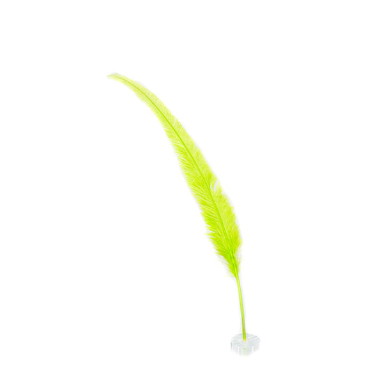 Ostrich Feathers - 13-24’’ Nandus - Lime - Ostrich Feathers