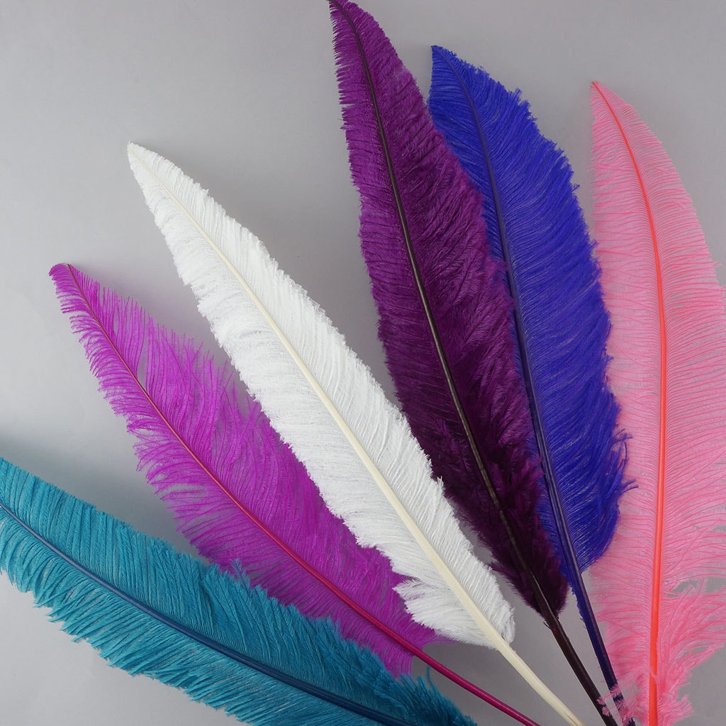 Ostrich Feathers - 13-24’’ Nandus - Very Berry - Ostrich Feathers