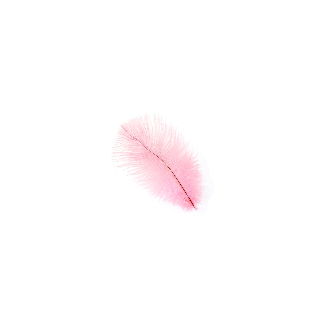 Ostrich Feathers 4-8’’ Drabs - Candy Pink - Ostrich Feathers