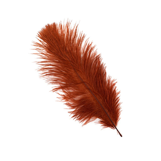 Ostrich Feathers 4-8’’ Drabs - Copper - 2 pieces - Ostrich Feathers