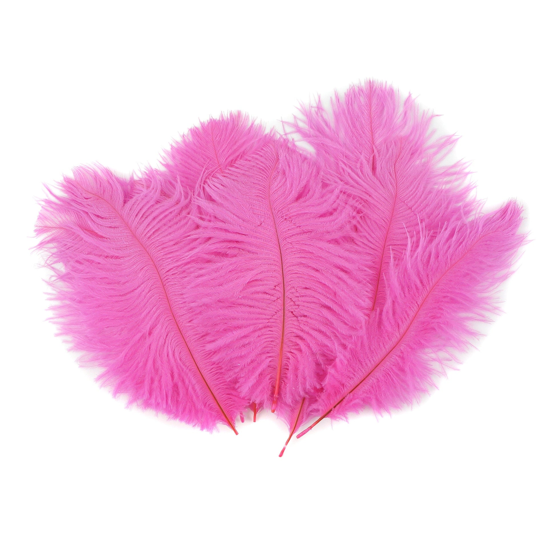 Ostrich Feathers 4-8’’ Drabs - Pink Orient - 1/4 lb. bulk - Ostrich Feathers