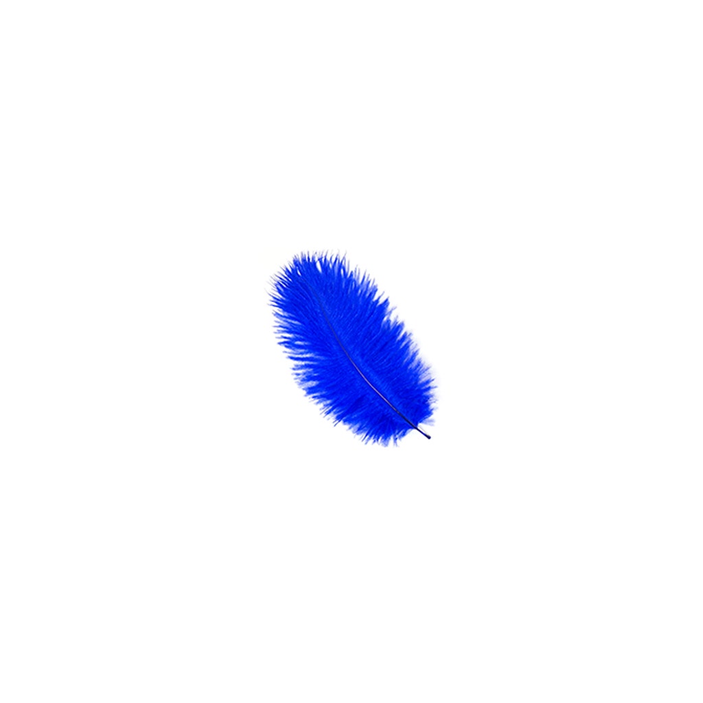 Ostrich Feathers 4-8’’ Drabs - Royal - Ostrich Feathers