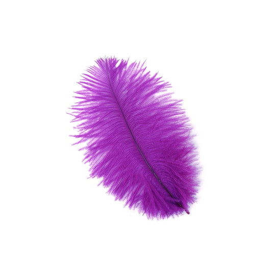 Ostrich Feathers 4-8’’ Drabs - Very Berry - 2 pieces - Ostrich Feathers