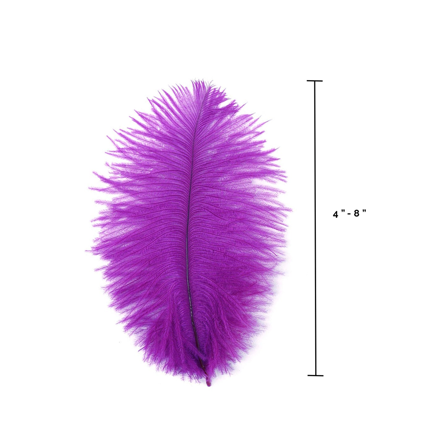 Ostrich Feathers 4-8’’ Drabs - Very Berry - Ostrich Feathers