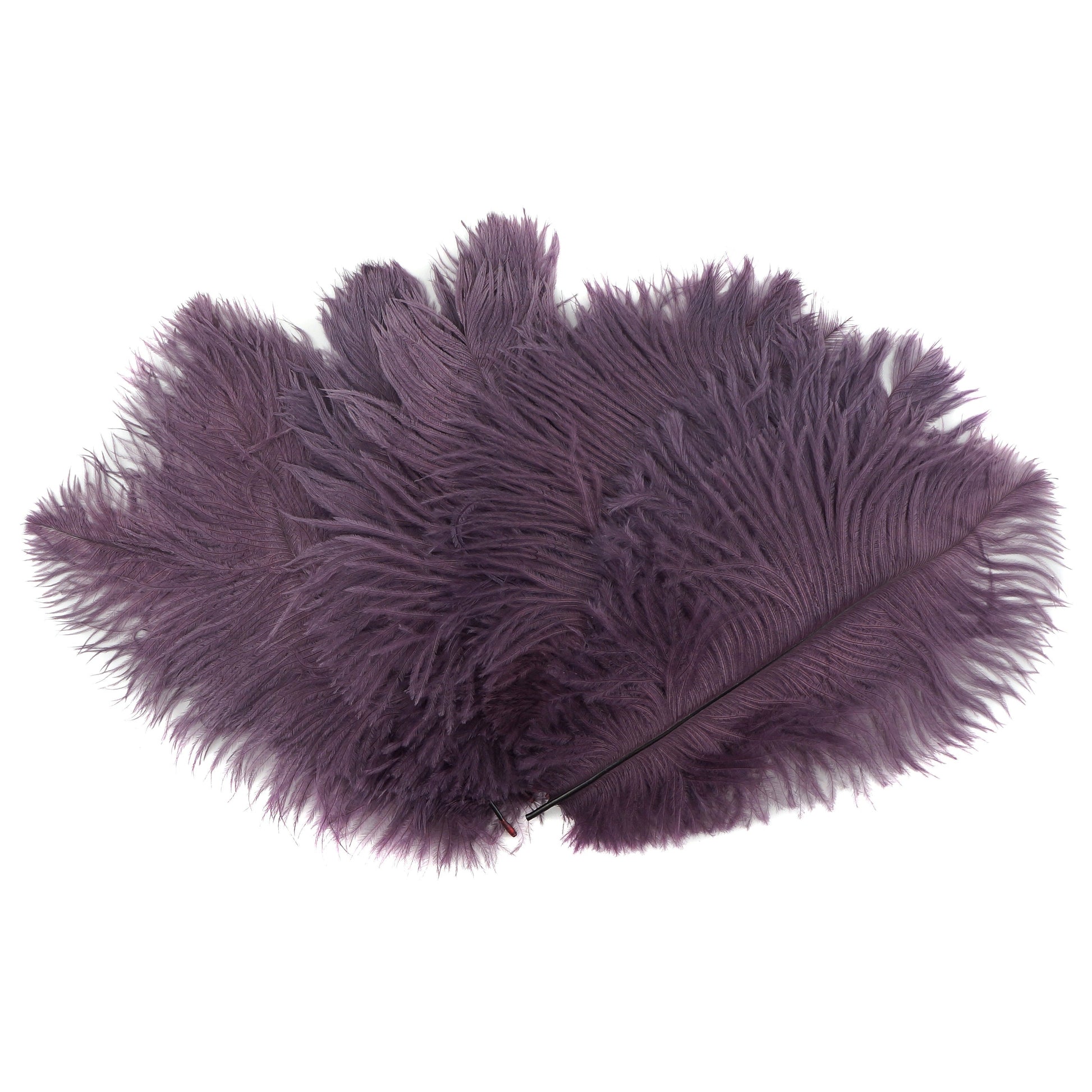 Ostrich Feathers 9-12’’ Drabs - Amethyst - 1/4 lb. bulk - Ostrich Feathers