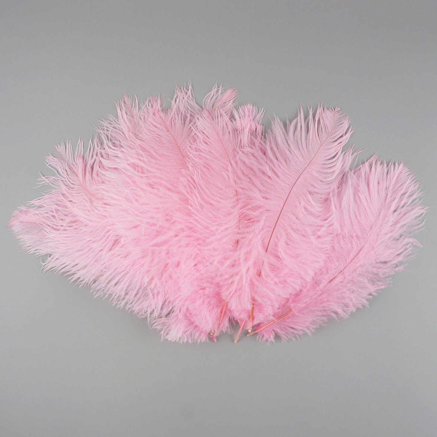 Ostrich Feathers 9-12’’ Drabs - Candy Pink - 1/4 lb. bulk - Ostrich Feathers