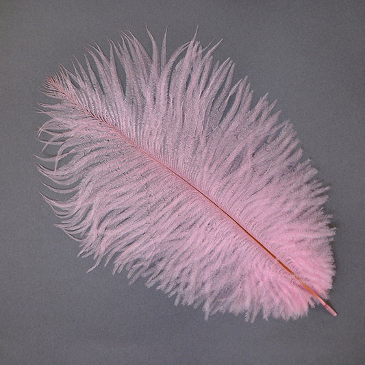 Ostrich Feathers 9-12’’ Drabs - Candy Pink - 1 piece - Ostrich Feathers