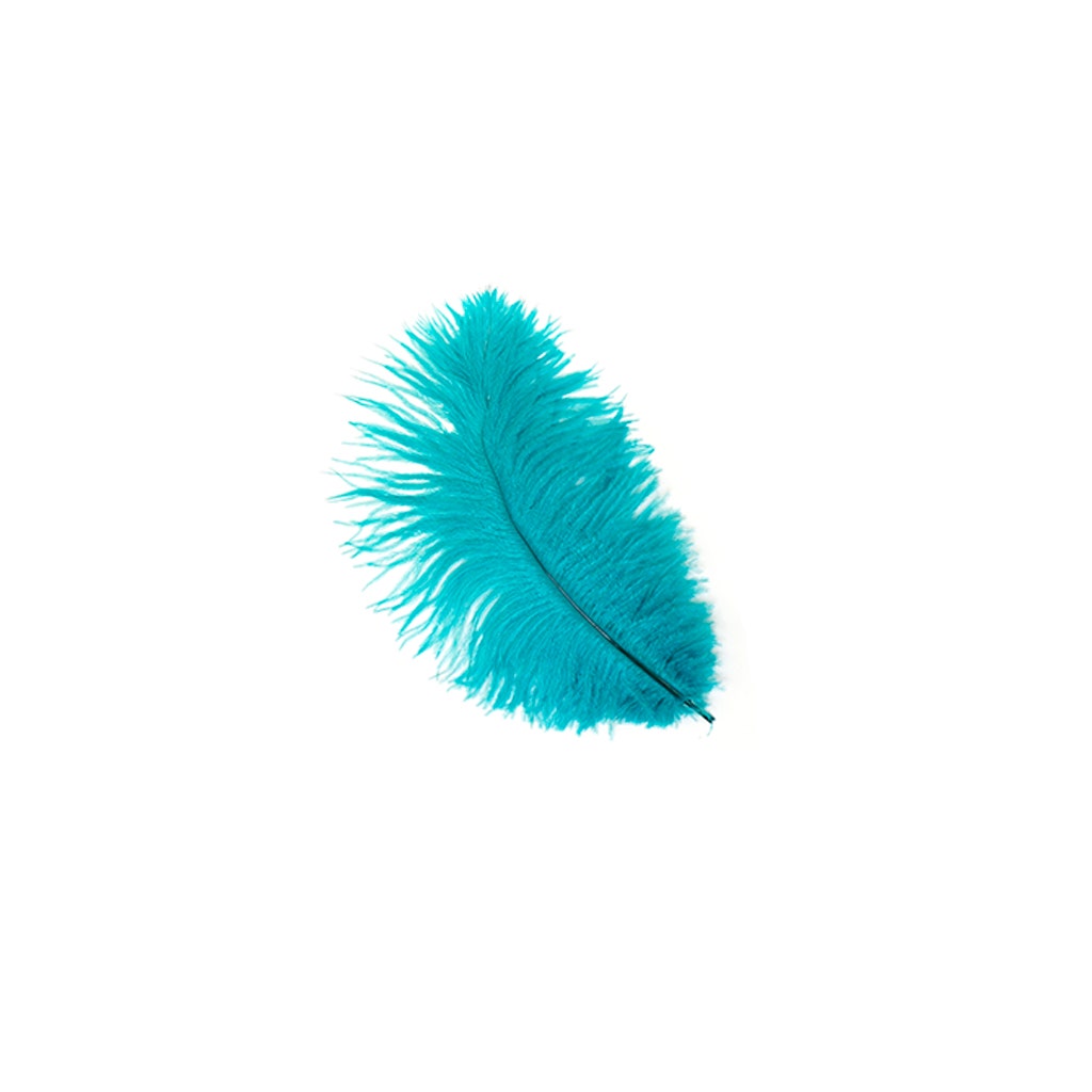 Ostrich Feathers 9-12’’ Drabs - Dark Aqua - Ostrich Feathers