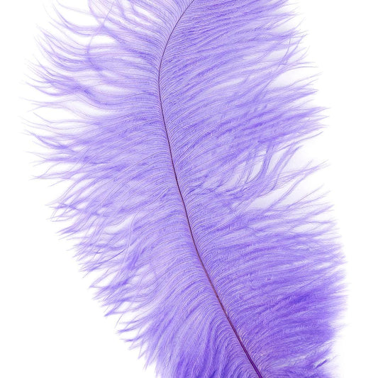 Ostrich Feathers 9-12’’ Drabs - Lavender - 1 piece - Ostrich Feathers