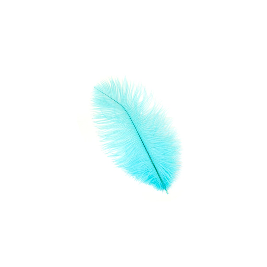 Ostrich Feathers 9-12’’ Drabs - Light Turquoise - Ostrich Feathers