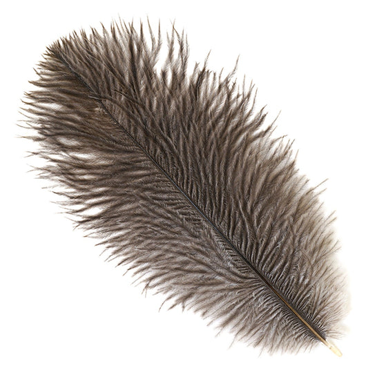 Ostrich Feathers 9-12’’ Drabs - Natural - 1 piece - Ostrich Feathers