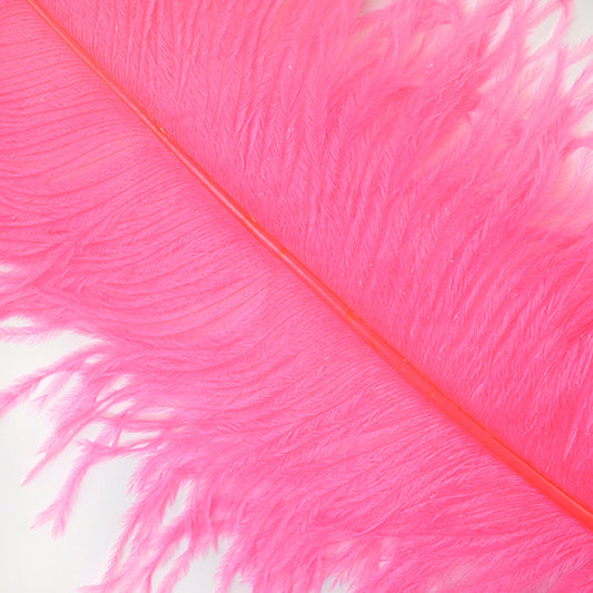 Ostrich Feathers 9-12’’ Drabs - Pink Orient - 1 piece - Ostrich Feathers