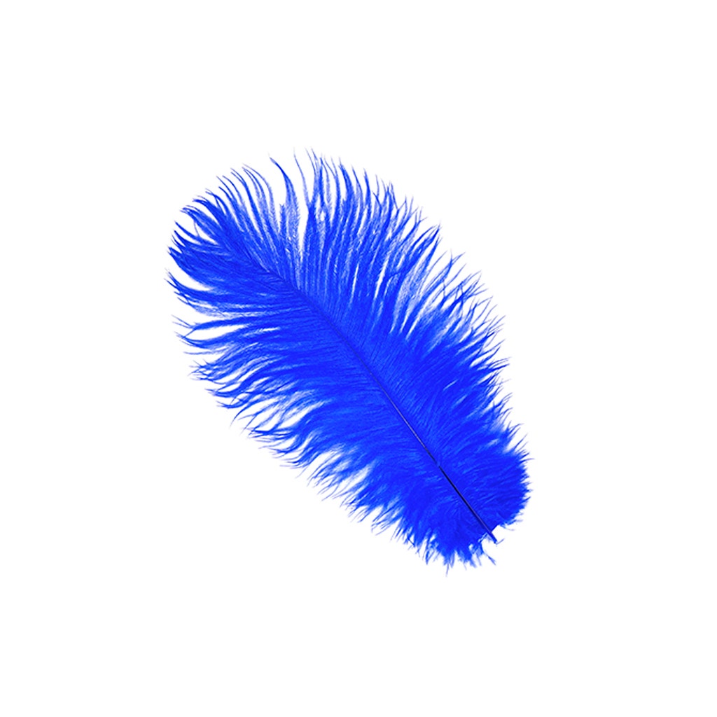 Ostrich Feathers 9-12’’ Drabs - Royal - Ostrich Feathers