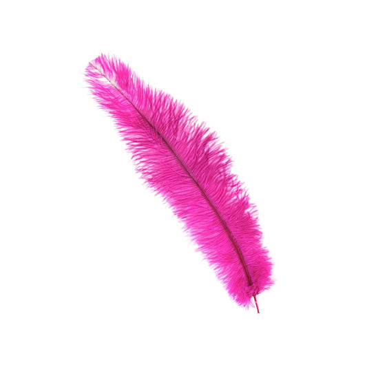 Ostrich Feathers-Floss - Shocking Pink - Feathers