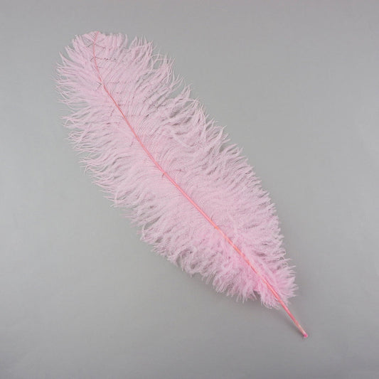 Ostrich Feathers-Narrow Drabs - Candy Pink - Feathers