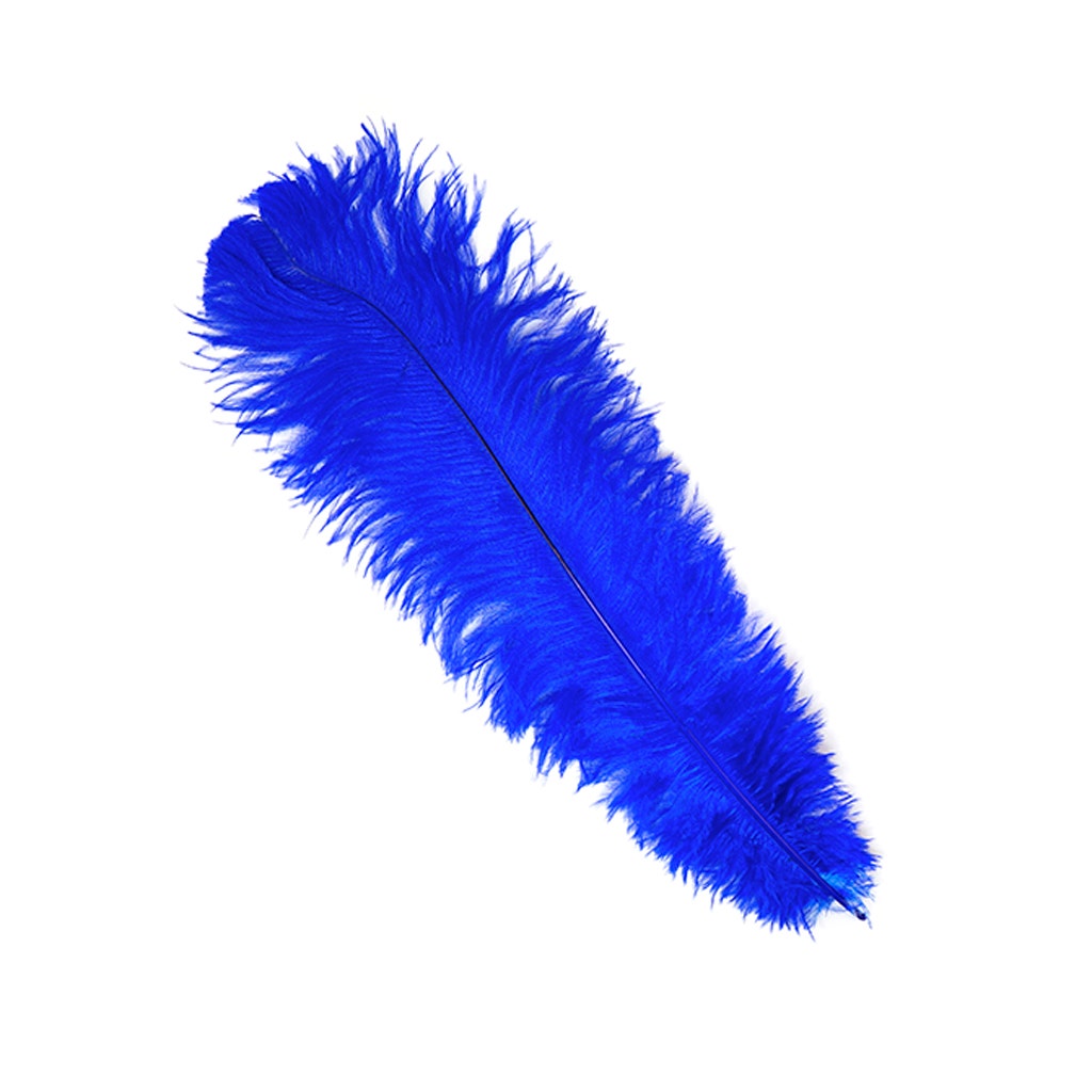 Ostrich Feathers-Narrow Drabs - Royal - Feathers