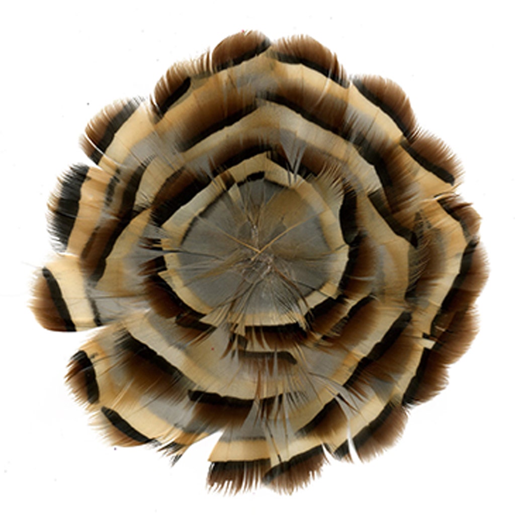 Feather Padding Natural Partridge Medallion Pad | Buy Craft Feather Pads – Zucker ...