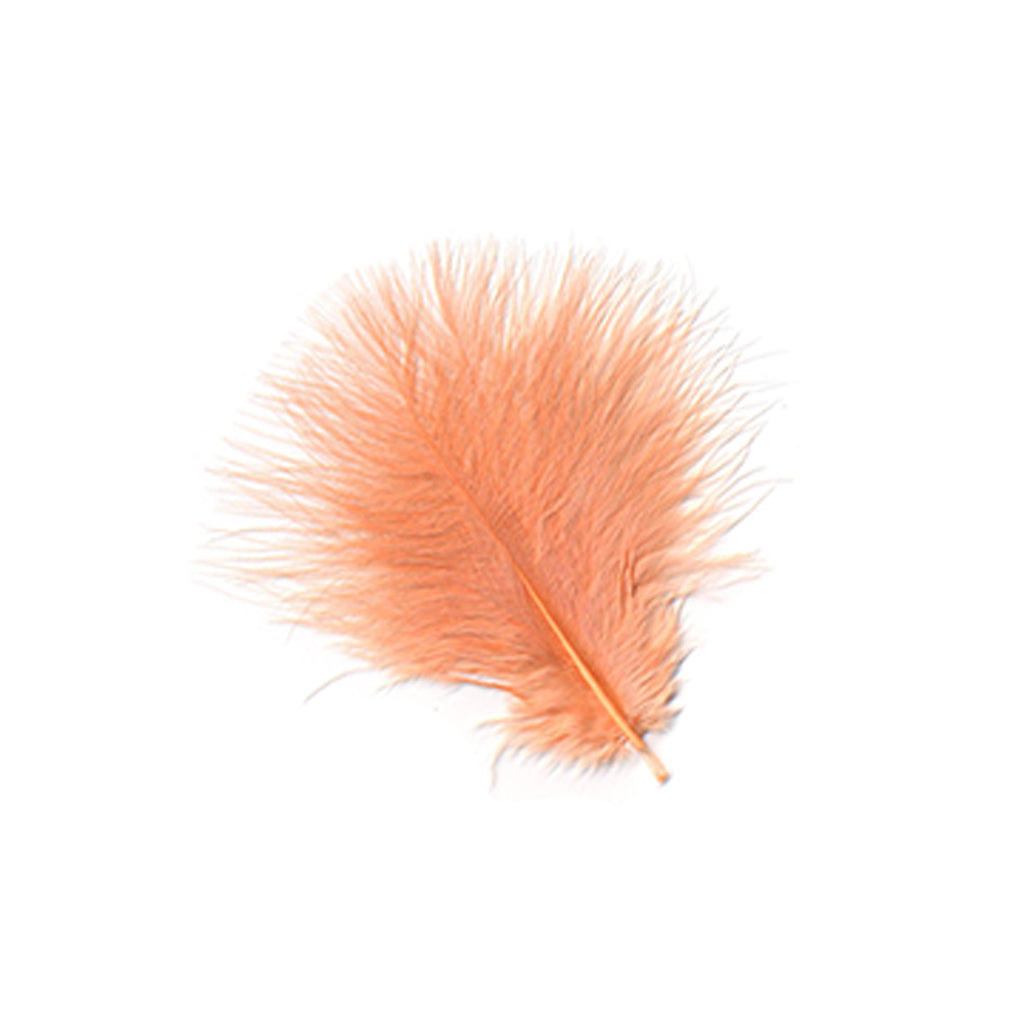 Turkey Marabou Loose 1-4 inch   1LB --Shrimp