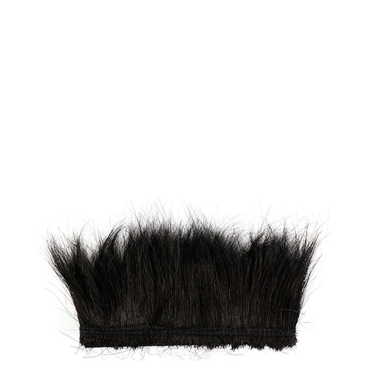 Peacock Flue (Herl) Burnt-Dyed Feathers [{WEDDING CENTERPIECES}] - Black - Feathers