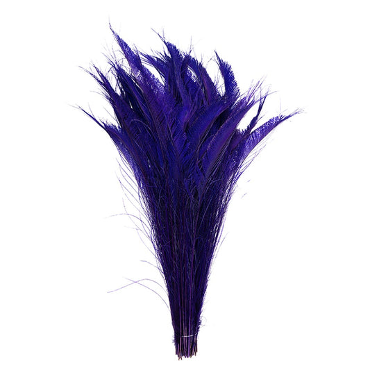 Peacock Swords Bleach Dyed - Regal - Feathers